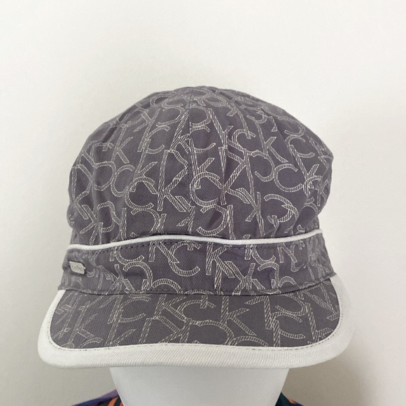 Calvin Klein Hat Cap Women’s Set of 2 Gray and Brown - Picture 4 of 11